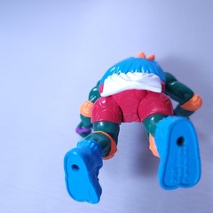 Vintage TMNT Skateboardin’ Mike Loose Action Figure