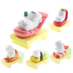 Blind Box Gacha Funny Weird Suishi Salmon Shrimp Tuna Fish Figure 1 Random Toy