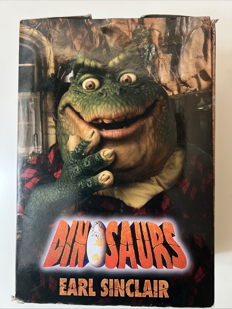 Earl Sinclair Dinosaurs 1991 TV Show 7″ Scale 6″ inch Figure Neca Box Damage