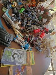 Huge Mixed Figure & Acccessoryy Lot,Skylander,Fortnite,Venom,Zombies, Plus Many