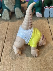 Vintage 1991 Jim Henson Dinosaurs TV Show Action Figures Complete Set 6 Hasbro