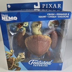 Disney Pixar Mattel Featured Favorites Finding Nemo Crush & Squirt Turtle – NIB