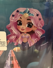 New – Little Pi Mermaid Princess 82 Pieces Magnetic Building Blocks Castle