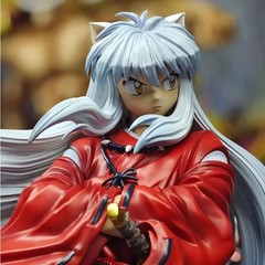 Anime Figure Inspired by Inuyasha‌ 32cm Collectible PVC Model Statue Unbranded