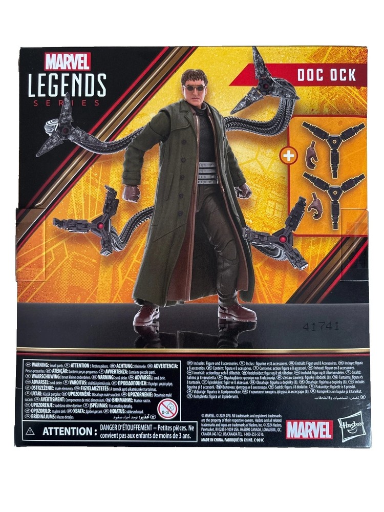 Marvel Legends Series Doc Ock 6″ Action Figure Brand New Factory Sealed!