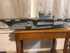 Hasbro GI Joe USS Saratoga Aircraft Carrier Motorized Ship 2001 Vintage