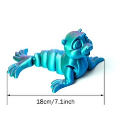 7.1inch 3D Printed Seal Model,Articulated Animals figure,Fidget Toys Home Decor