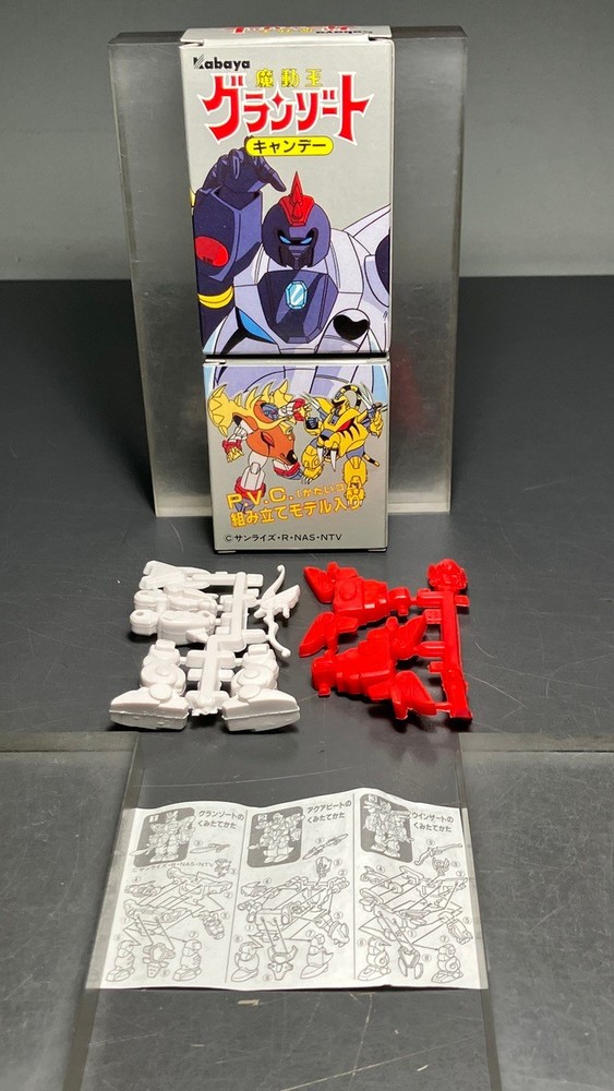 GRANZORT 1989 PVC Model Candy Kit Robot Figure Japan Anime Vintage Boxed Toy
