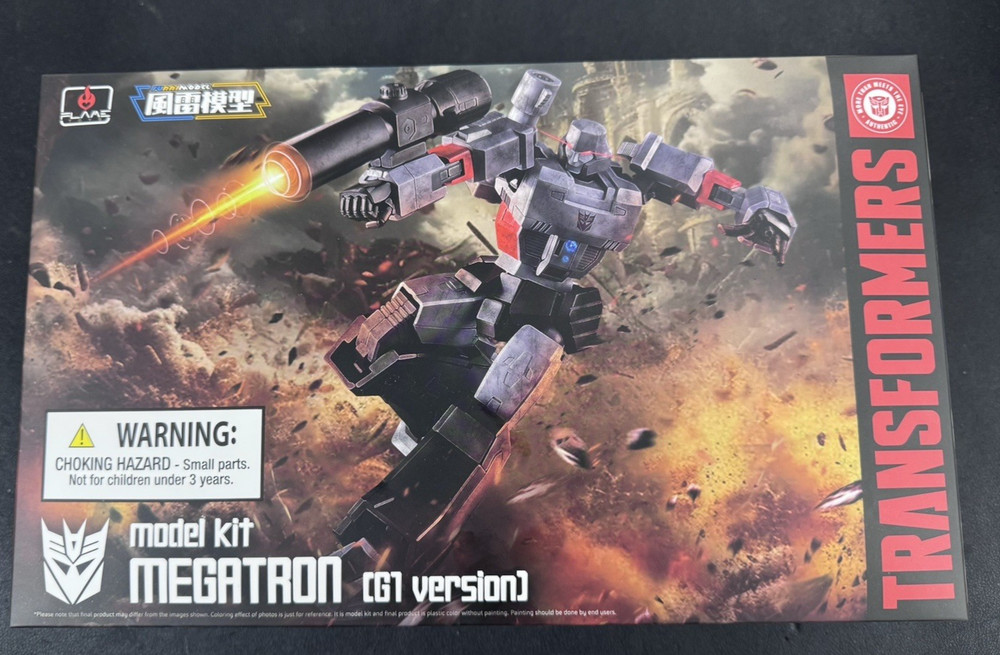 FLAME TOYS 2024 TRANSFORMERS G1 MEGATRON 6″ FURAI MODEL KIT ROBOT