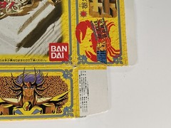 Saint Seiya Gold Cross Cloth Bandai 1987 Made in Japan (Box Only)