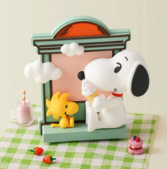 💡 M&G Shop x Peanuts Snoopy Window Story Series Fridge Magnet Blind Box Toy