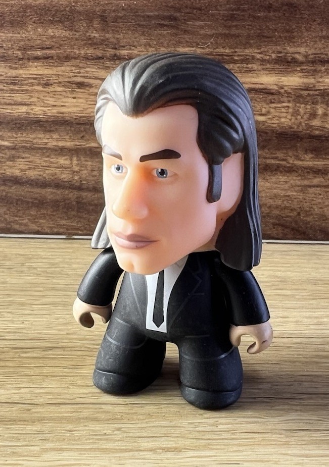 Titans Pulp Fiction Vinyl 3″ Vincent Vega 2/18 Blind Box Plastic Figure – Loose