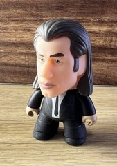 Titans Pulp Fiction Vinyl 3″ Vincent Vega 2/18 Blind Box Plastic Figure – Loose