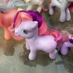 Big Lot Of My Little Ponies Varied Conditions And Years 8 Pieces 06’ 02’ 08’