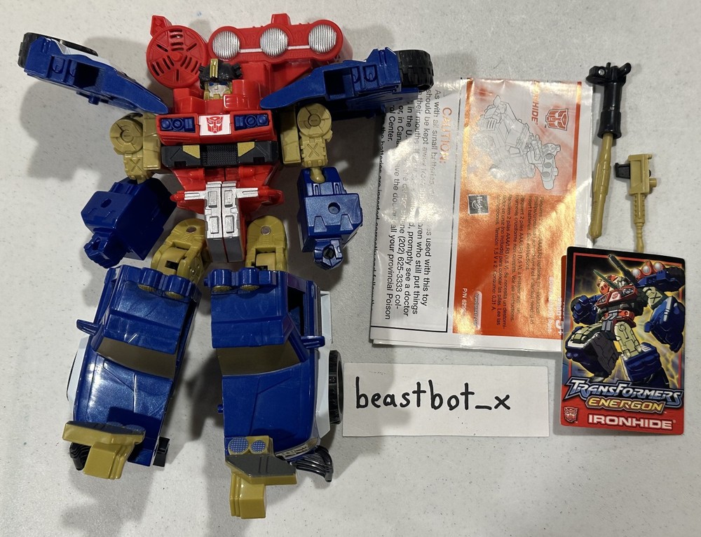 Transformers Energon voyager Ironhide LOOSE, COMPLETE