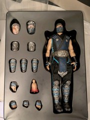 Worldbox Sub Zero 1/6 Mortal Kombat MK9 Figure With Bonus Cloak (Not Hot Toys)
