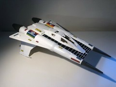 1979 MEGO Buck Rogers Star Fighter | 23 BOX STICKER DIE-CUT