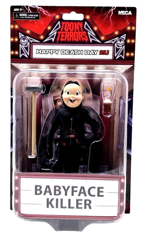 NECA TOONY TERRORS HAPPY DEATH DAY 2U BABYFACE KILLER 5″ ACTION FIGURE ◽️