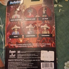 Funko ReAction Figures Big Trouble in Little China Gracie Law Damaged Card