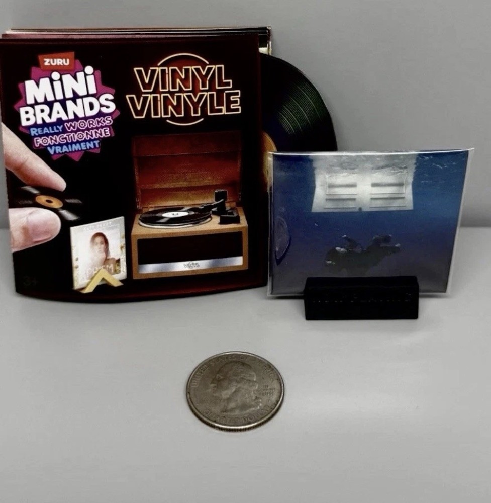 Mini Brands Really Works Vinyl Billie Eilish Birds of a Feather RARE