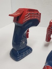 *WORKS* Marvel 2002 SpiderMan Kicking Punching 13″ Hero Action Figure Tobey