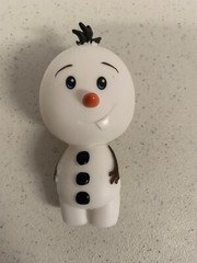 Disney Frozen Collectible Vinyl PVC Figures Lot- Olaf, Sven, Kristoff