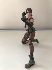 Play Arts Kai Quiet Metal Gear Solid MGS V The Phantom Pain Square Enix Used BIN