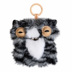 Fuggler Toothy Monster Mini Plush Keychain Pendant Alley Cats Series Toy 3.9in