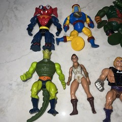 Mattel He-Man and Masters of the Universe Action Figures 1980s Vintage Lot 8