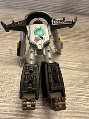Time Shadow Megazord Power Rangers Force Figure 2000 Zord Grey Timeranger 5 Inch