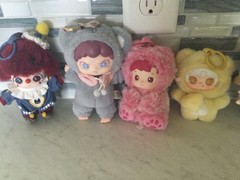 A SERIES PLUSH BLIND BOX DOLLS LOT