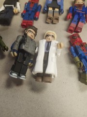 The Amazing Spider-Man MiniMates Lot Peter Parker Gwen Stacy LizardElectro LOOSE