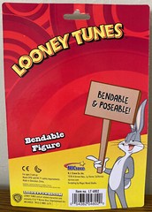 NJ Croce Looney Tunes Marvin the Martian Bendable Poseable Figure NIB