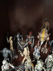 HUGE Star Wars Clone Wars Army Lot 100+ Figures Clone Troopers Commanders Droids