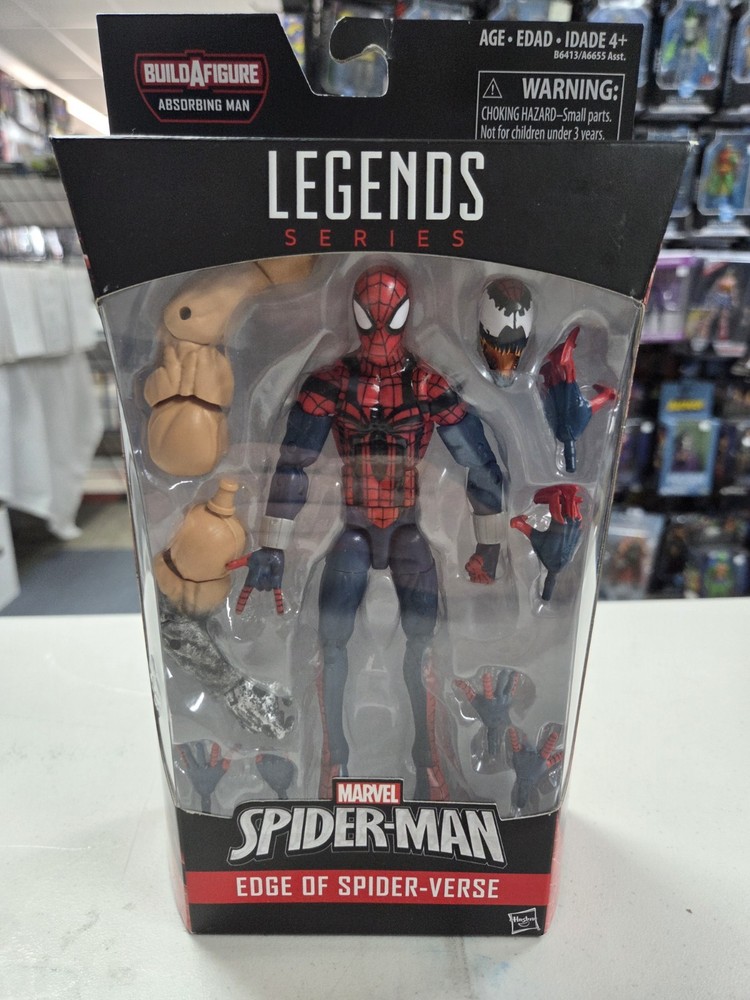 Marvel Legends Absorbing Man BAF Edge of Spider-Verse Ben Reilly Spider-Man