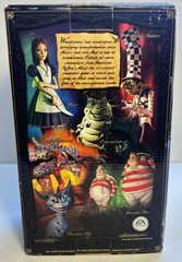 HTF American McGee’s Lot Alice and Cheshire Cat Glow in Dark Ver, J wocky, T Dum