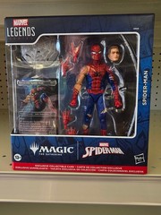 Marvel Legends Spider-Man + Magic The Gathering Card 6″ Action Figure