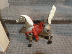 Bravestarr Thirty Thirty 30/30 Horse Mattel 1986 Vintage Saddle Missing Leg RARE