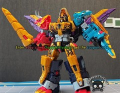 Miniforce Dinoid Warrior 11″ Dino Emperor Figure 5in1 Transformer Combiner Robot