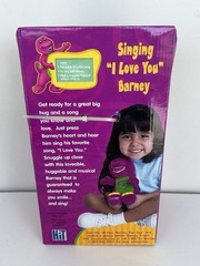 2002 Barney Singing I Love You Plush HTF New HIT Toy Vintage