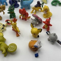 Pokémon Mini Figure Lot of 30 Assorted with Eraser Nintendo Poke Ball