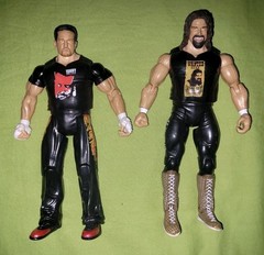 Jakks ECW WWE RVD Sandman Sabu Taz Foley Dudley Figure Lot