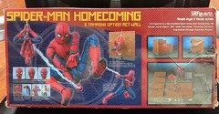 SH Figuarts Spider-Man Homecoming Action Figure w Tamashii Option Act Wall