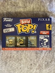 Funko Bitty POP! Disney Pixar UP and Inside Out Carl, Russell, Sadness & Mystery