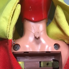 VTG 1977 Ideal Toy Electroman 16″ Action Figure – Makes Sounds.