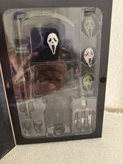 NECA Ultimate Ghost Face 7” Action Figure Scream Horror NEW Sealed Glow Mask