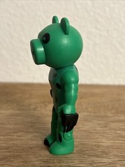 Roblox Piggy3.5 ActionFigure Dinopiggy Articulated Green PVC Toy