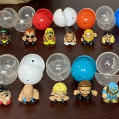 Lot 42 WWE WWF ECW WCW Mini Squinkies Wrestling Figures Tiny 0.75″ Tall CENA BAG