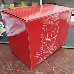 Iron Man Black Helmet MK5 1/1 Electronic Voice-controlled Mask Cosplay Prop 2026