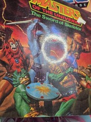 Vtg HE-Man sticker album Panini + Books + She-ra MOTU Lot of 7